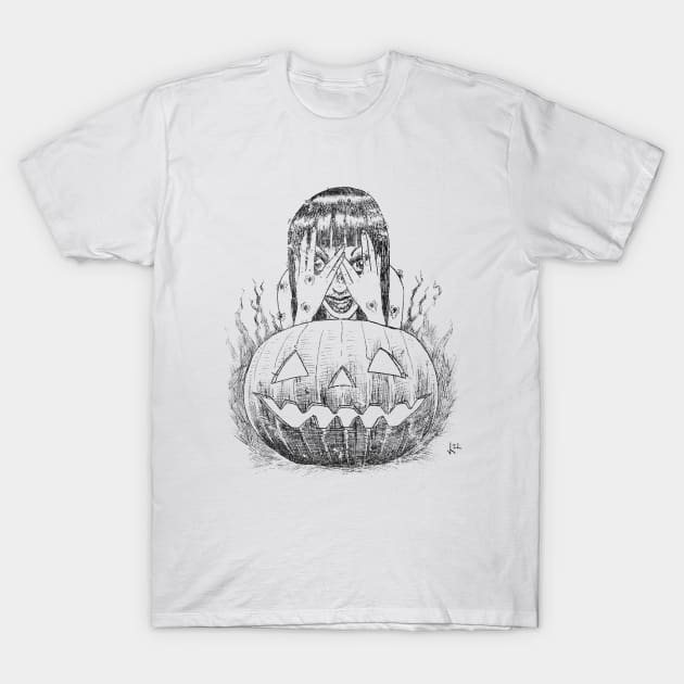 Season of Fear (Outlines) T-Shirt by Bloody Savage